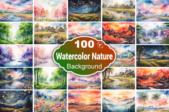 Download Watercolor Nature Background - Premium Resources